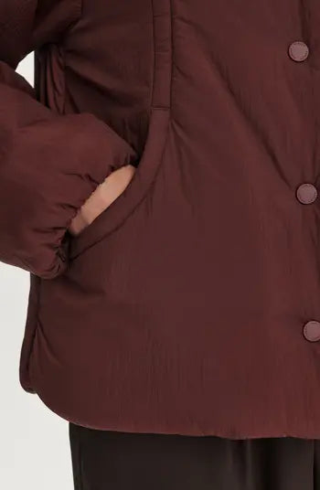 Varley Tilley Light Padded Jacket - Brown