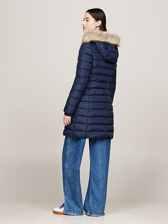 Tommy Jeans Shiny Water Repellent Down Puffer Coat