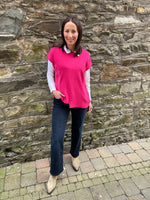 No2Moro Ribbed Knit Gilet