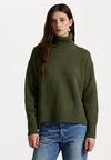 Ralph Lauren Wool Cashmere Roll Neck Jumper - Spruce Heather