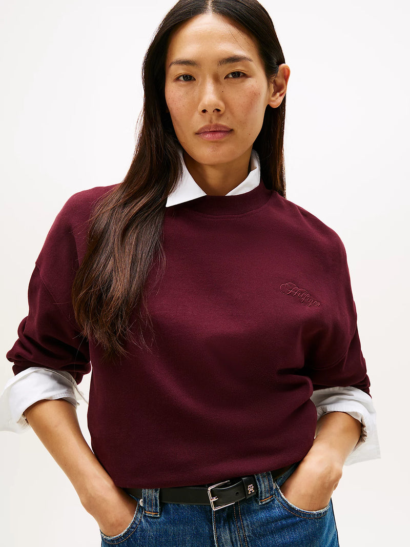 Tommy Hilfiger Embroidery Relaxed Fit Sweatshirt