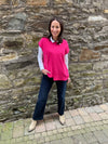 No2Moro Ribbed Knit Gilet