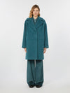 WOOL, ALPACA AND MOHAIR COUTURE COAT