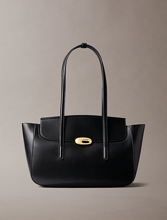 Calvin Klein Top Flap Tote Bag