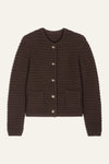 Ba&sh Gaspard Cardigan - Chocolat