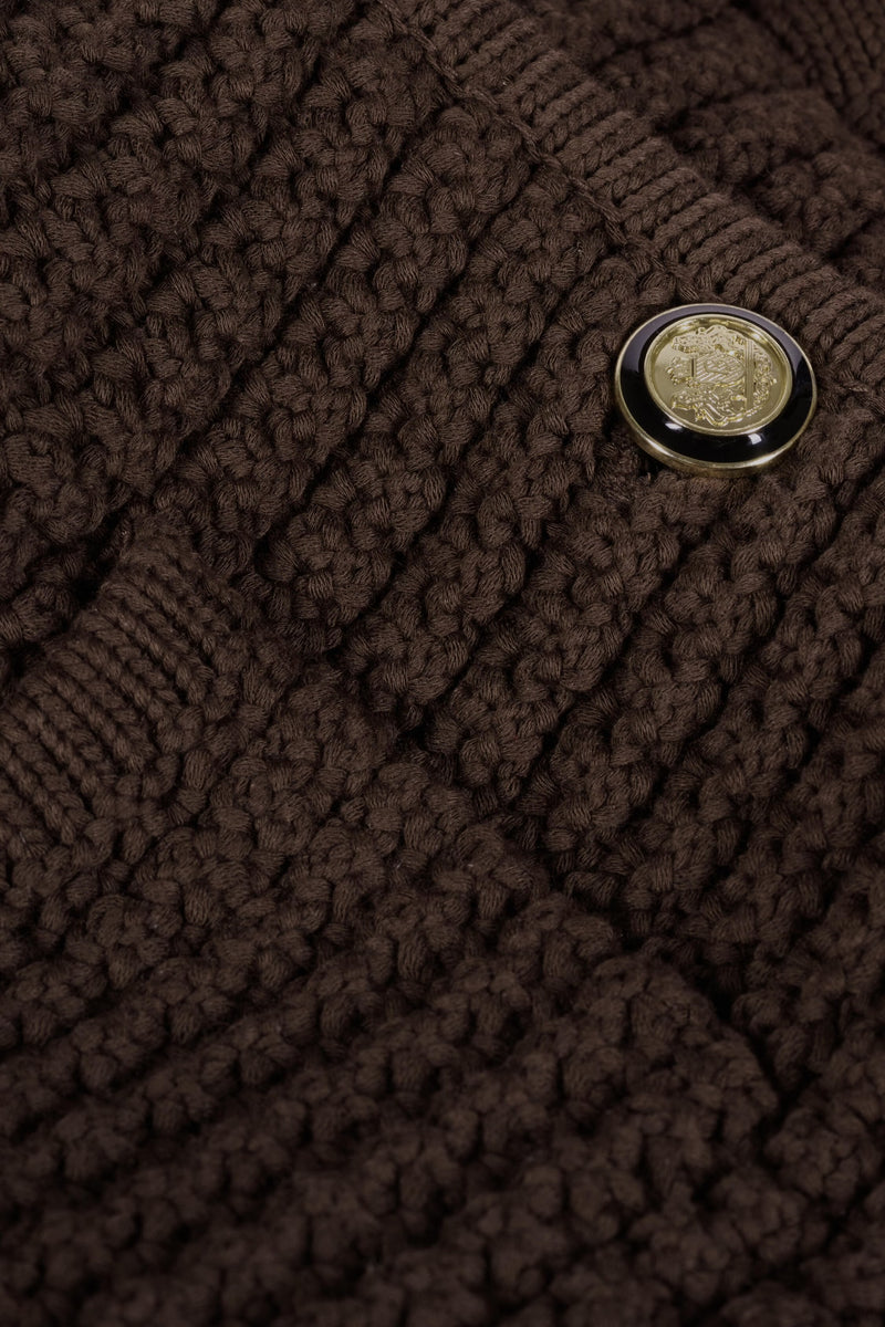 Ba&sh Gaspard Cardigan - Chocolat