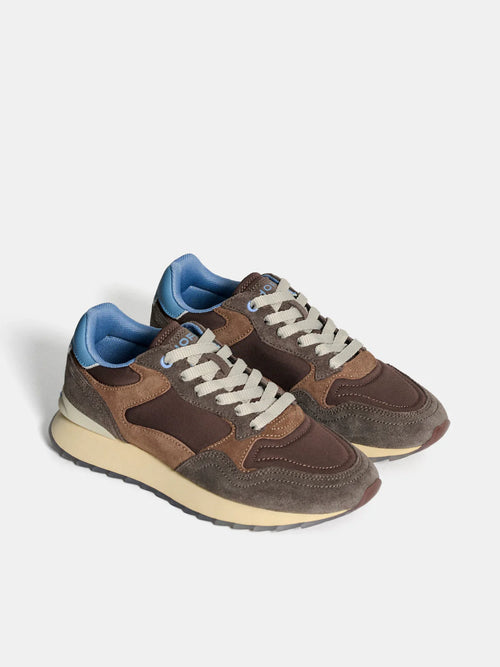 HOFF Amsterdam trainer Brown/Blue/Cream