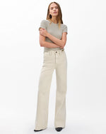 Rag & Bone Skylar High Rise Trouser Jean - Cream