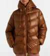 Varley Madeline Lightweight Down Jacket - Brown