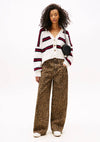 Tommy Jeans Charlie Mid Rise Loose Jean - Leopard