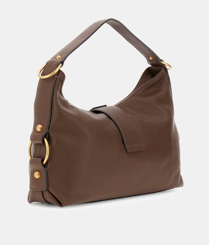 Guess Camden Shoulder Bag - Brown