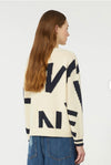 Weekend MaxMara Pattern Knit Crewneck Sweater