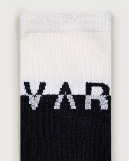 Varley Stellar Colour Block Sock - Black/Egret