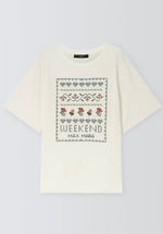 Weekend MaxMara Embroidered t-Shirt
