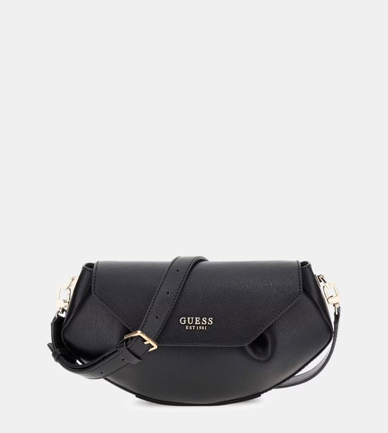 Guess Amorette Crossbody Bag - Black