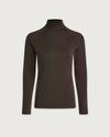 Varley Always Warm Half-Zip Base Layer - Deep Chocolate Marl