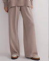 Varley The Extra Wide Leg Pant 29.5’ - Taupe Marl