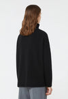Weekend Max Mara Wool Knit Turtleneck Jumper - Black