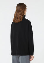 Weekend Max Mara Wool Knit Turtleneck Jumper - Black
