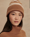 Varley Ronan Stitch Stripe Beanie