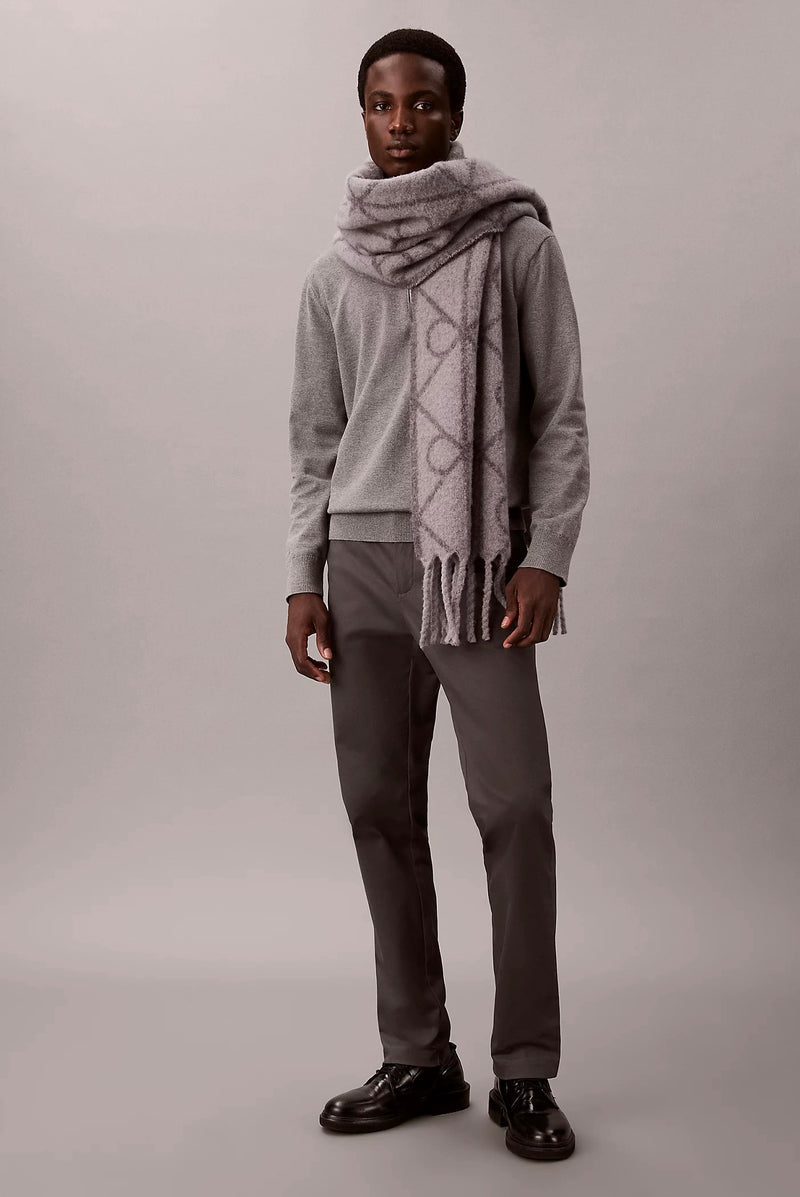 Calvin Klein Emblem Logo Scarf