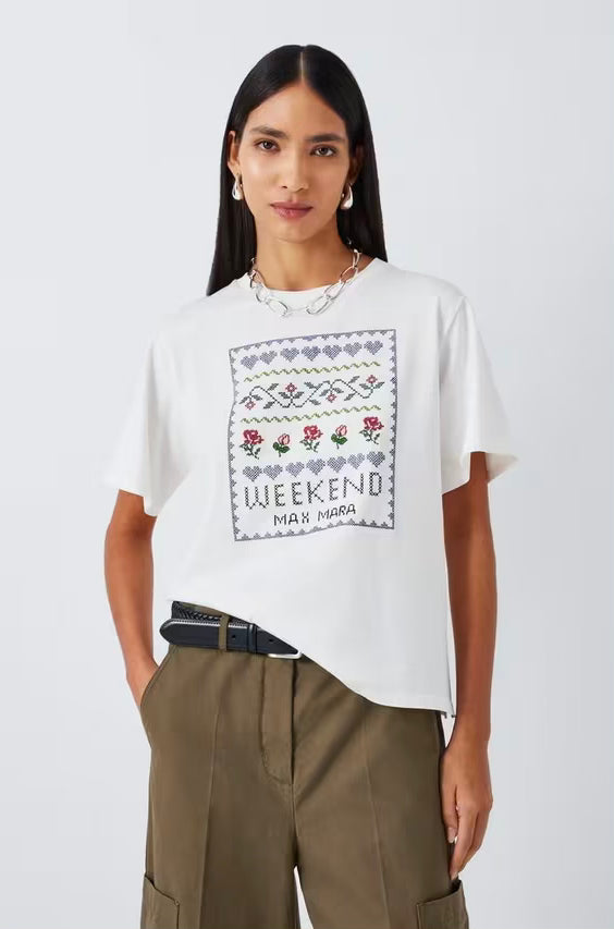 Weekend MaxMara Embroidered t-Shirt