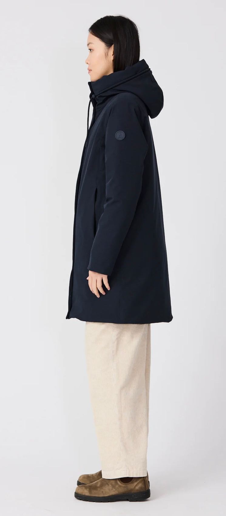 Tanta Sturm Waterproof Softshell Puffer - Navy