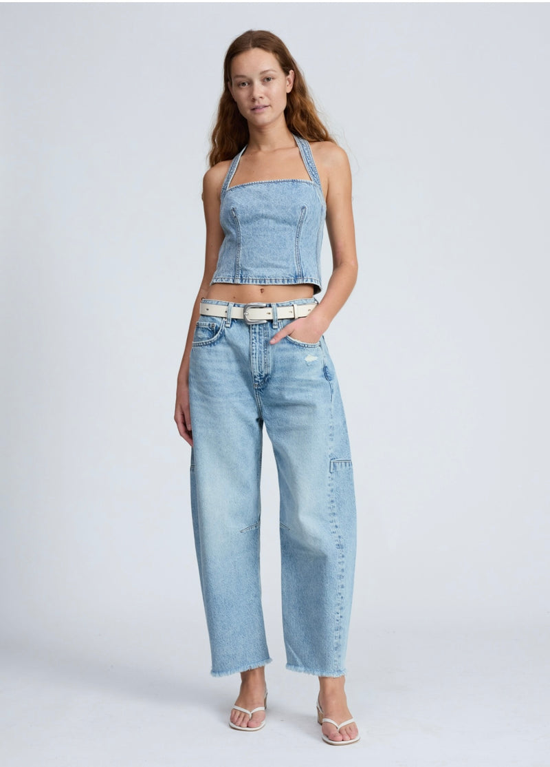 RAG & BONE Charlie barrel leg Jean