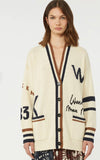 Weekend MaxMara Oversized Cotton Blend Cardigan
