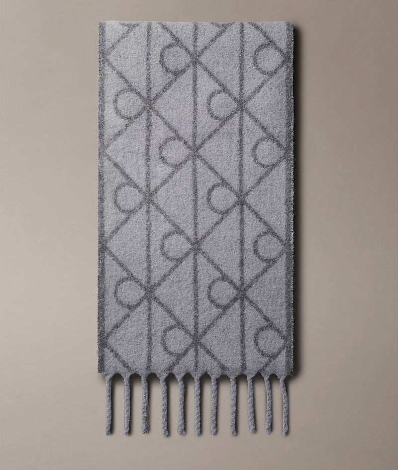 Calvin Klein Emblem Logo Scarf
