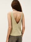 Ba&sh zuani gold top