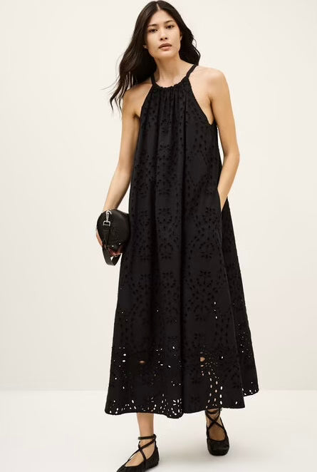 Ba&sh black dress Bonie
