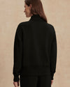 Varley Sally Half Zip Sweat - Black