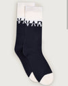 Varley Stellar Colour Block Sock - Black/Egret