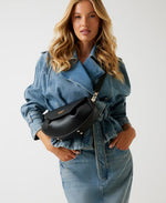 Guess Amorette Crossbody Bag - Black