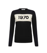 Bella Freud Merino Wool Jumper - Black