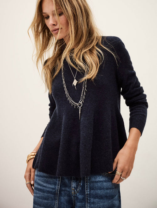 Ba&sh Salama Sweater - Navy