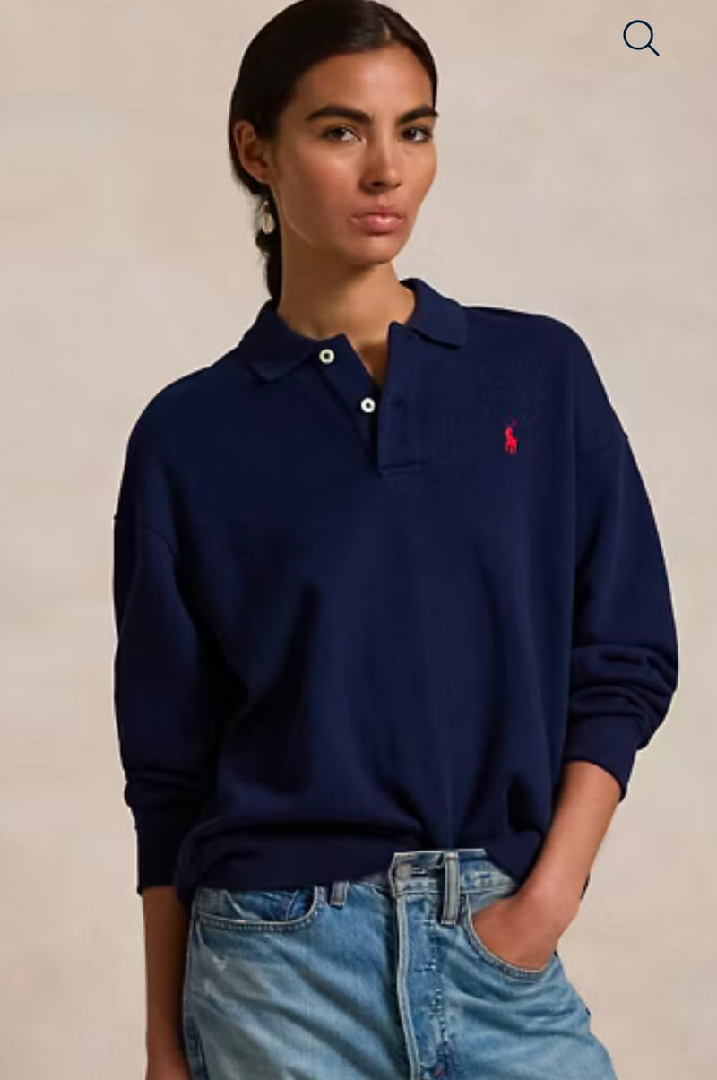 RALPH LAUREN POLO FLEECE SWEATER
