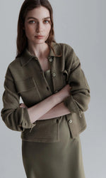 Marella Brenta Cashmere Cardigan - Olive
