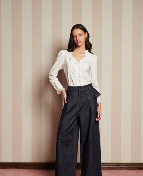 Sister Jane Powdered Ruffle Blouse