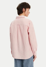 Tommy Jeans Pinstripe Linen Relaxed Shirt