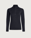 Varley Always Warm Half-Zip Base Layer - Black Marl