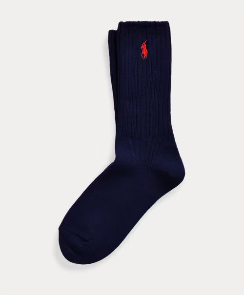 Ralph Lauren Embroidered Pony Sock