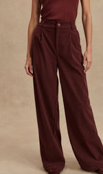 Varley Floris Wide Leg 32 - Burgundy