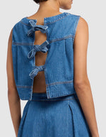Weekend MaxMara Magia Denim Top