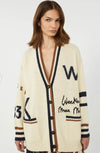 Weekend MaxMara Oversized Cotton Blend Cardigan