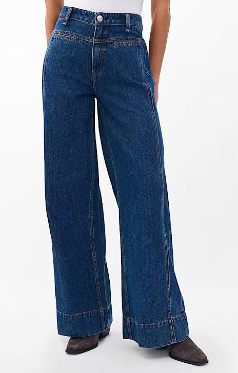 Rag & Bone Selah HR Tailored Wide Leg Jean