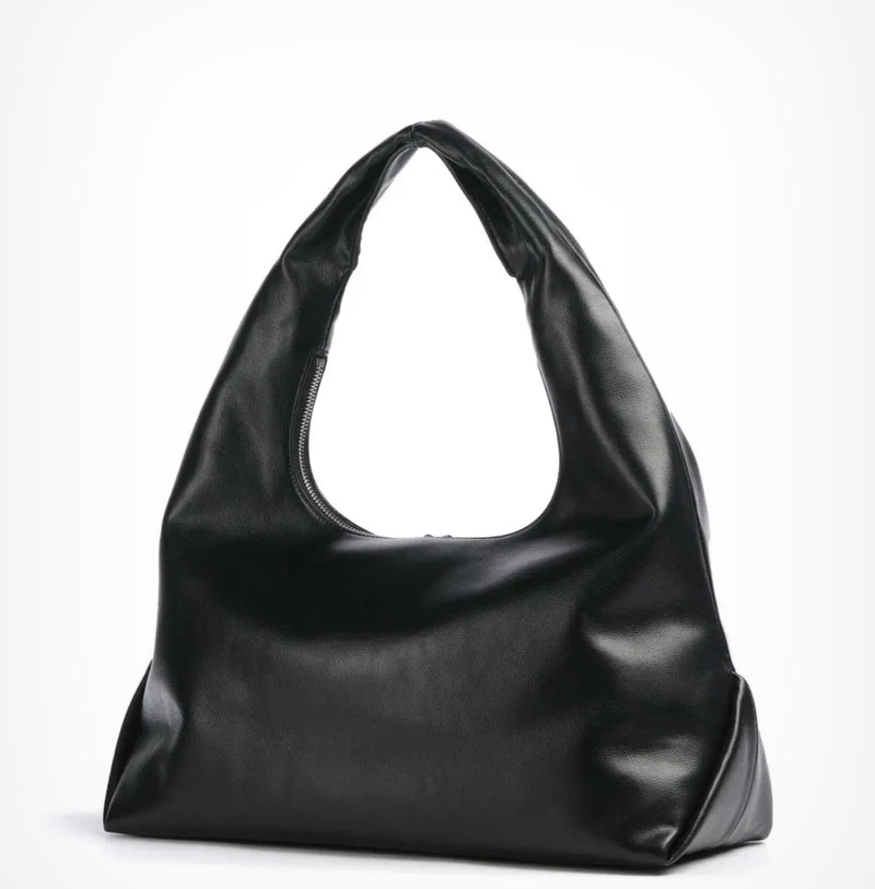 Steve Madden BIVA Hobo - Black/Silver