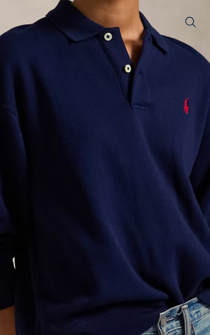 RALPH LAUREN POLO FLEECE SWEATER