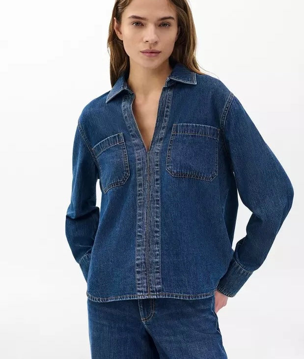 Rag & Bone Channing Denim Shirt